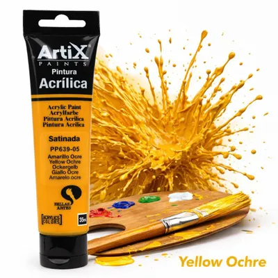 Obrázek produktu pro Akrylová barva YELLOW OCHRE Artix PP639-05, 35ml