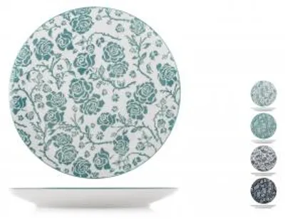 Immagine prodotto di H&H Set 4 Piatti Piani Victoria Cm 27