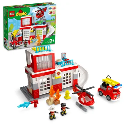 Obrázok produktu pre Stavebnica LEGO DUPLO 10970 Hasi?ská stanica a vrtu?ník (117 dielikov)