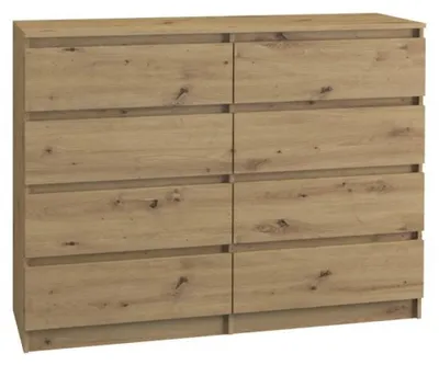 Image de Commode avec tiroirs large TAAVI – chêne artisan