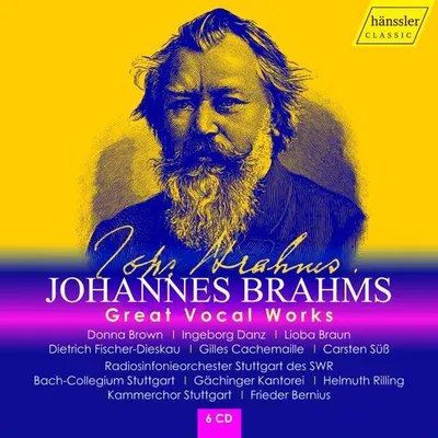 Productafbeelding van Brahms: Ein Deutsches Requiem, Schicksalslied, Nänie, Rinaldo, Rhapsodie, Liebesliederwalzer