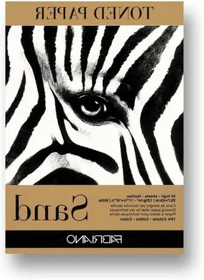 Produktbild von Kunststoff-Taschenzeichnen-Block - 15% Kunststofffasern - A3 50 Blätter - Sandfarben