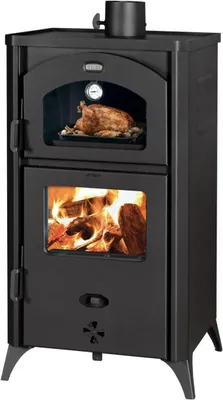 Productafbeelding van Houtkachel met Oven en Fornuis 14kW Verwarming