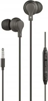 Zdjęcie produktu dla Słuchawki douszne daewoo dw2013/ z mikrofonem/ jack 3.5/ czarne