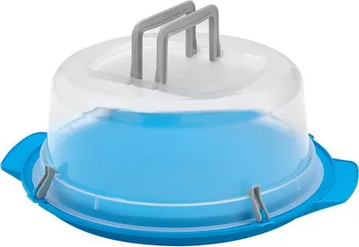 Zdjęcie produktu dla Taca Na Ciasto Z Pokrywką 40X35X15 Cm, Plastikowa