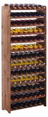 Immagine prodotto di Scaffale robusto in legno per 91 bottiglie di vino