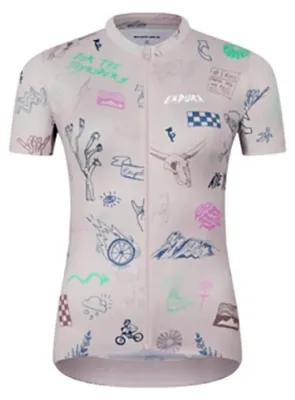 Obrázek produktu pro Endura Pro Sl, krátký cyklistický dres, šedá barva, velikost M, dámský