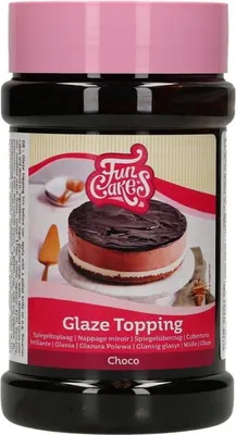 Produktbild von Schokoladen-Spiegelglasur 375g FUNCAKES
