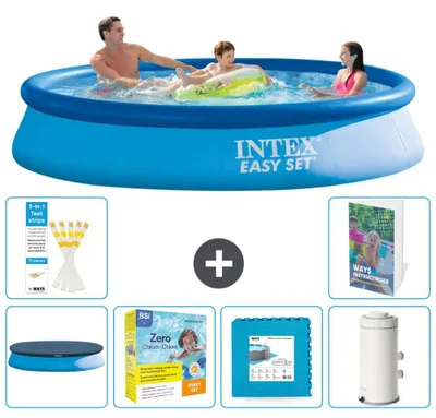 Immagine prodotto di Piscina Easy Set rotonda - 366x76 cm - 7 pezzi  S102