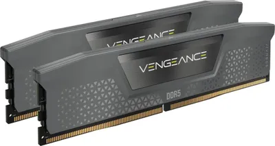 Image de DDR5 64GB PC 5600 CL40 CORSAIR KIT (2x32GB) VENGEANCE Grey au détail