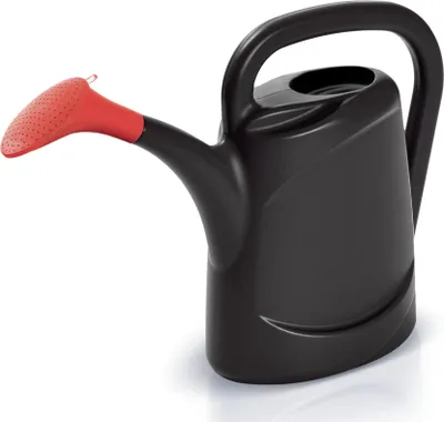 Produktbild von Prosperplast Gieskanne mit Besenkopf - schwarz - Kunststoff - 10 Liter