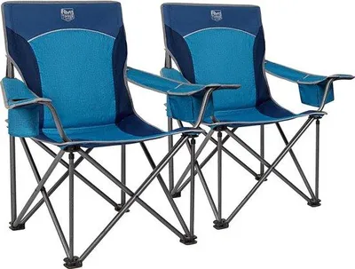 Productafbeelding van Famanu campingstoel, extra breed en comfortabel - opvouwbaar, draagvermogen tot 200 kg