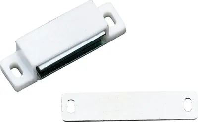 Produktbild von Magnetschnäpper Möbelmagnet Türmagnet Magnetverschluss Schnapper 3kg weiß