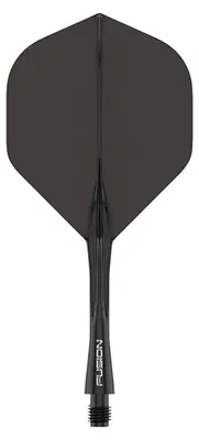 Produktbild von Winmau Fusion Flight/Schaftsystem Schwarz Intermediate