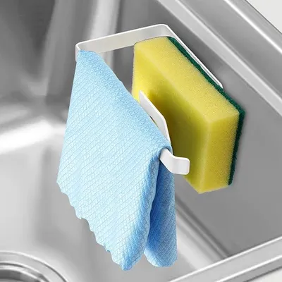 Produktbild von PolkaHome® Spülbecken-Organizer mit Seifenspenderhalter – Edelstahl Schwammhalter für die Spüle, abnehmbare Abtropfablage,