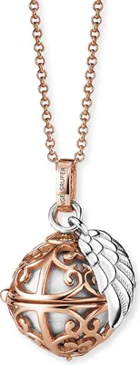 Produktbild von Engelsrufer ERN-ER23-20-XS-R Damen-Halskette Engelsrufer mit Flügel Roségoldfarben