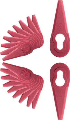 Produktbild von FANZTOOL Ersatzmesser-Set 20 Stk. gerade, Rasentrimmer-Zubehör für FANZTOOL 20V Rasentrimmer