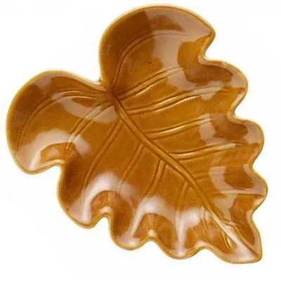 Produktbild von Ib Laursen Schale Blattschale Blatt Braun (21cm)