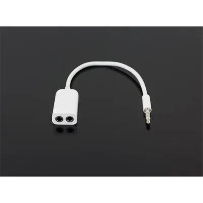 Obrázok produktu pre Kábel JACK3,5 4PIN-2xJACK3,5st 3PIN 0,17m EN68