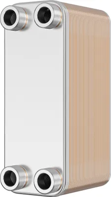 Produktbild von Wymiennik ciepła Wiltec 40 płyt, maks. 230 kW, 12 m³/h 2,00 l na kanał, płytowy wymiennik ciepła ze stali nierdzewnej jako wymiennik ciepła