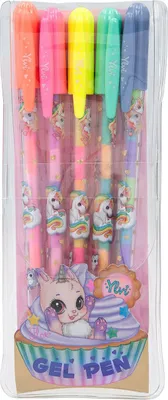 Produktbild von Depesche Vertrieb GmbH & Co. K Ylvi Gelstifte-Set in 5 Regenbogenfarben Sonstige
