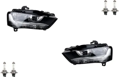 Produktbild von Scheinwerfer passend für Audi A4 8K 02/12- m. H7 H7 als Set Links Rechts 8K0941003AB 8K0941003L 8K0941004AB 8K0941004L Johns
