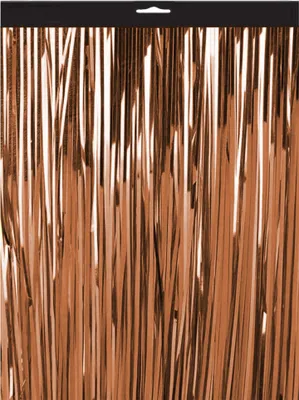 Produktbild von Lametta Vorhang 3 x 1 m, Rose Gold