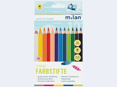 Produktbild von Jumbo Farbstift 12er Karton Etui