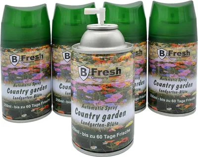 Produktbild von Lufterfrischer Raumduftspray Duftspray Nachfüller Kartusche 250ml Country Garden