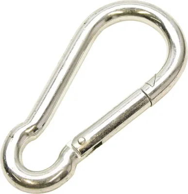 Produktbild von ASI Normteile GmbH, Feuerwehrkarabinerhaken, 100x10 mm, ähnl. DIN 5299 C, verzinkt