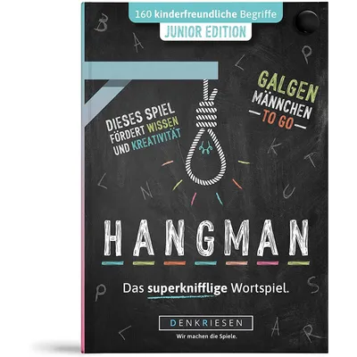 Produktbild von Denkriesen Hangman Junior Edition Galgenmännchen to go