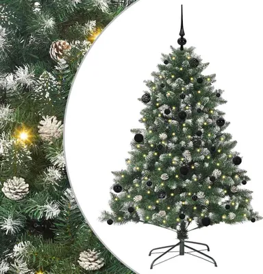 Image de vidaXL Arbre de Noël artificiel vert 150 cm