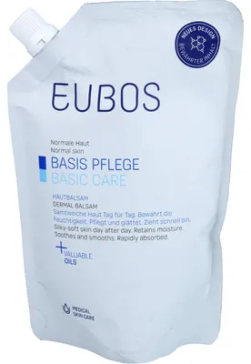 Produktbild von EUBOS Hautbalsam Feuchtigkeitslotion Nachfüllbeutel, 400 ml Balsam