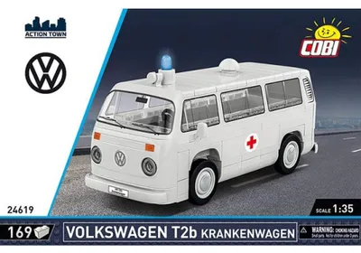 Produktbild von Volkswagen T2b Krankenwagen (grau, Maßstab 1:35)