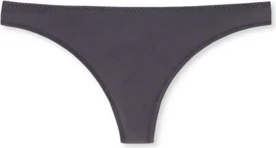 Produktbild von Schiesser Damen Tanga Invisible Lace - graphit - Größe 44