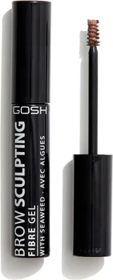 Zdjęcie produktu dla GOSH Brow Sculpting Fibre Gel, Żel do brwi, Brązowy, Chestnut, 8 ml, Kobiety, Tubka