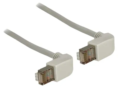 Produktbild von DeLOCK 0.5m Cat.5e SFTP, 0,5 m, Cat5e, S/FTP (S-STP), RJ-45, RJ-45, Grau