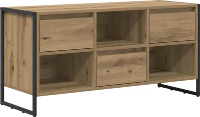 Immagine prodotto di vidaXL - Mobile TV in legno effetto quercia, 100 x 36 x 49,5 cm