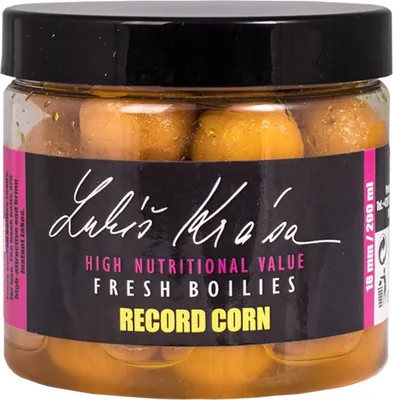 Produktbild von LK Baits boilie v dipu Fresh Boilies Lukas Krasa Record Corn 47030416