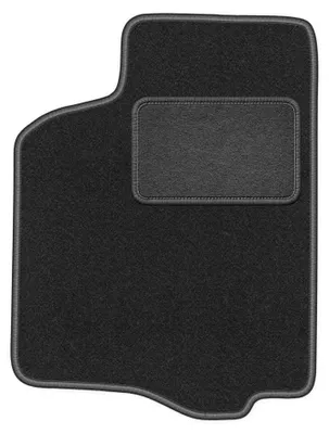 Immagine prodotto di Tappetino guidatore in moquette per Seat Ibiza II 1993-2001 (hatchback) – 1 pezzo, grigio grafite, su misura – Wielganizator LUX