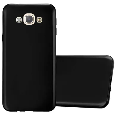 Obrázok produktu pre Cadorabo ochranné puzdro pre Samsung Galaxy A8 2015 kryt v čiernej farbe puzdro na mobilný telefón TPU silikónové puzdro kryt puzdro