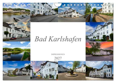 Produktbild von Bad Karlshafen Impressionen (Wandkalender 2027 DIN A4 quer), CALVENDO Monatskalender