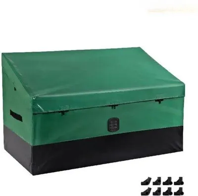 Produktbild von Grüner/ Schwarzer - Wasserdichter Gartenbox - Gartenkissenbox - 100 Liter