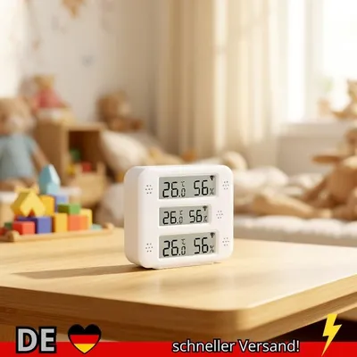 Produktbild von WiFi Zigbee 3 0 Temperatur Feuchtigkeit Sensor Hygrometer Thermometer