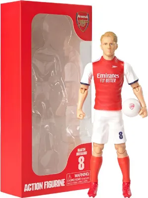 Produktbild von Socker Arsenal Odegaard Fußball Actionfigur 20cm für Kinder