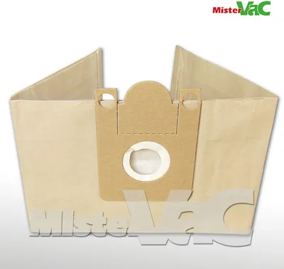 Produktbild von MisterVac Staubsaugerbeutel 10 Stück kompatibel mit MisterVac MV 673