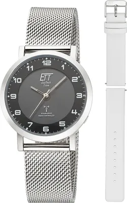 Obrázek produktu pro Dámské hodinky s rádiem řízeným solárním strojkem - Eco Tech Time Model: ELS-11625-22MS