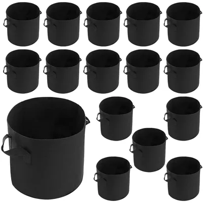 Produktbild von 16 Stück 18 Liter Pflanztaschen für Garten und Gemüse