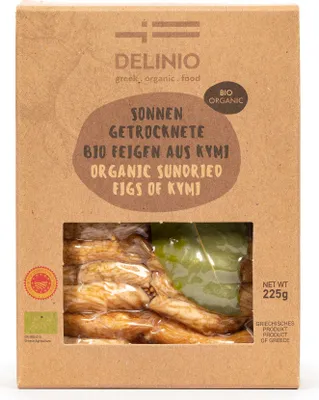 Produktbild von Delinio sonnengetrocknete Bio Feigen aus Griechenland, 225 g