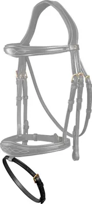 Produktbild von Dyon Flash 1/2 D-collection Kurbelriemen Schwarz Pony Schwarz Pony
